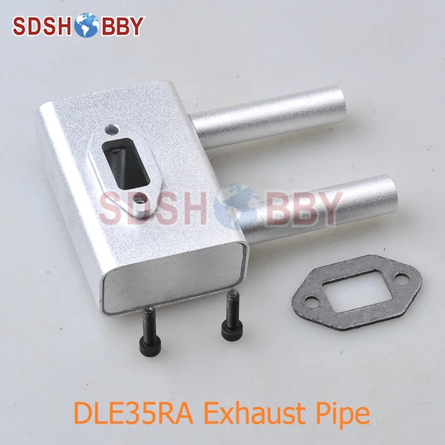 Специальный глушитель выхлопной трубы из алюминиевого сплава для двигателя DLE35RA