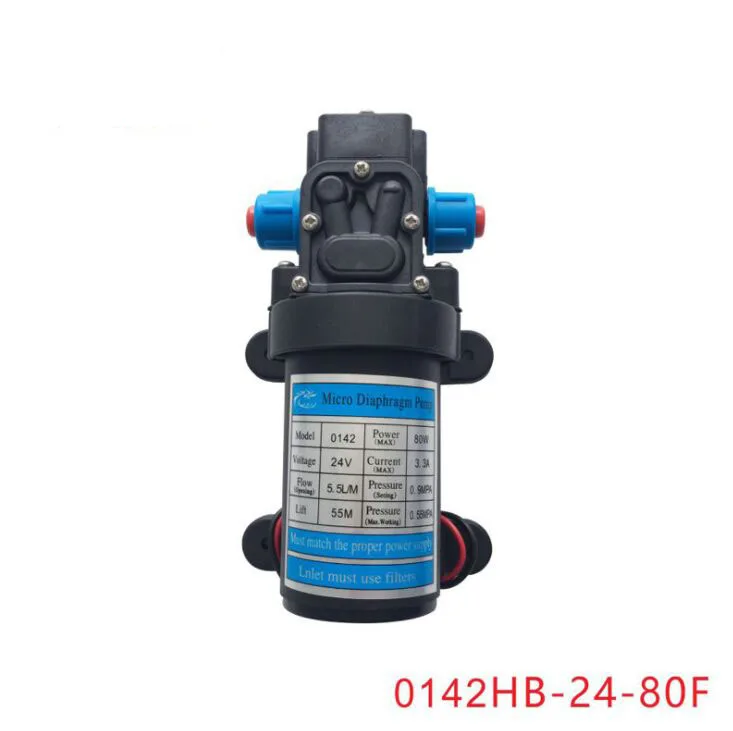130PSI 5.5l/мин 80 Вт обратный клапан типа с охлаждающим вентилятором dc 12v микро