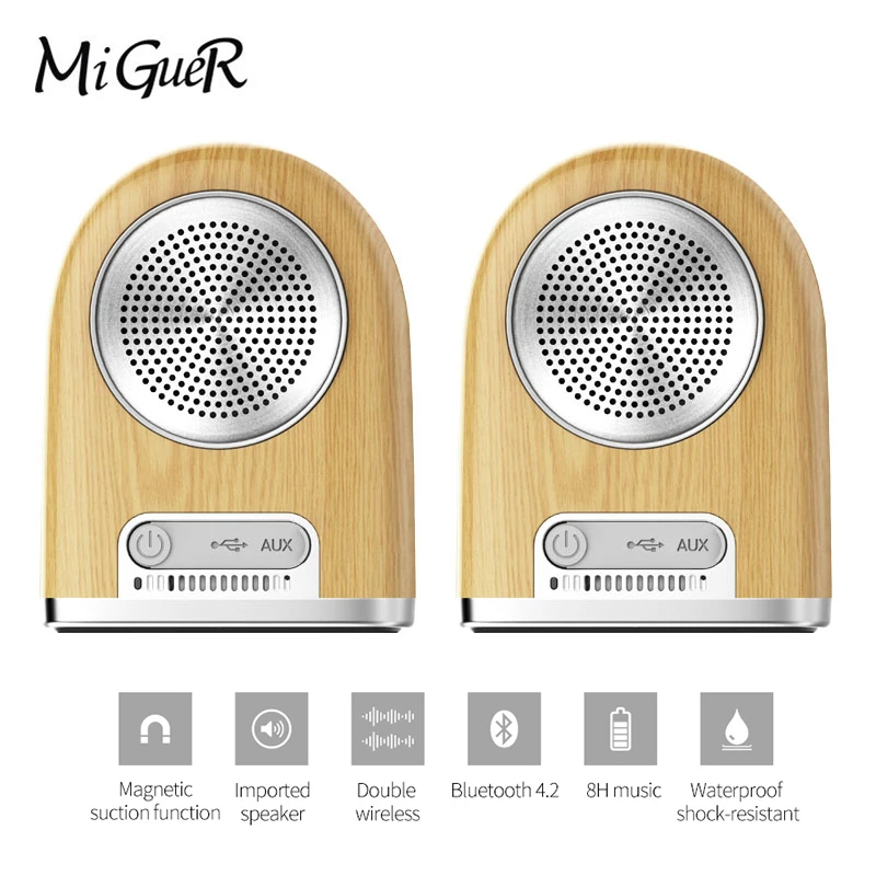 Новый OVEVO Tango D10 двойной беспроводной Bluetooth динамик s мини Магнитный всасывающий