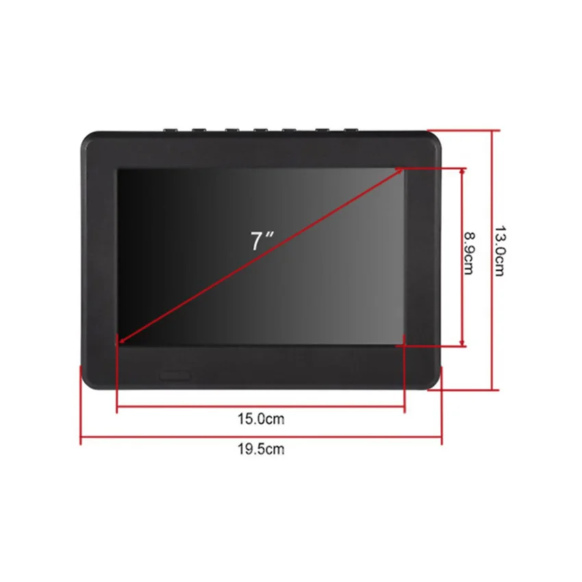 FTA сильный siginal аккумуляторная H.264 USB HD из многоязыковым обновление программного