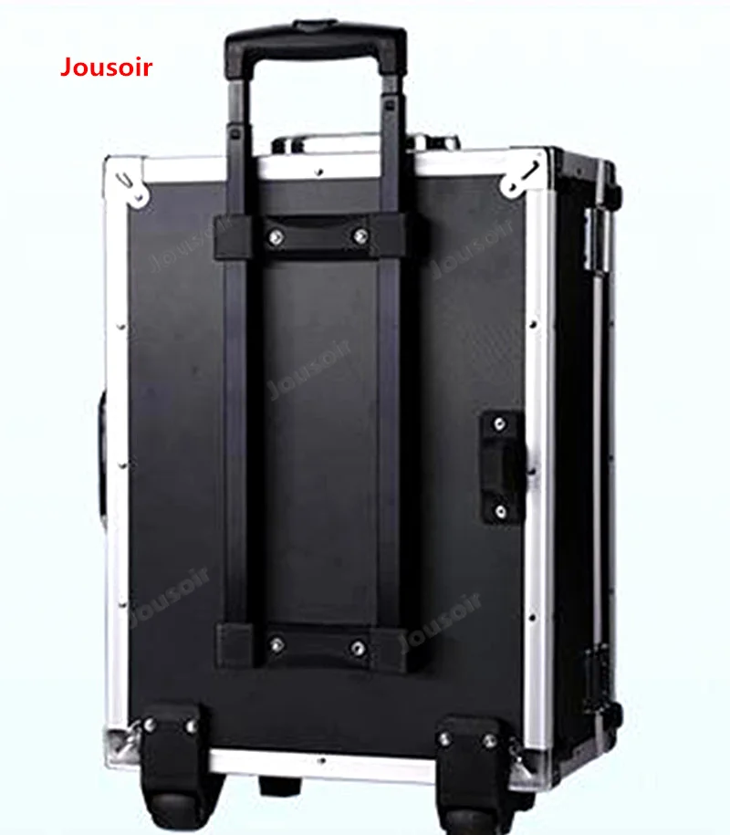 Security shockproof camera pull rod box photographic equipment aluminium drag luggage SLR CD45 T03 | Электроника
