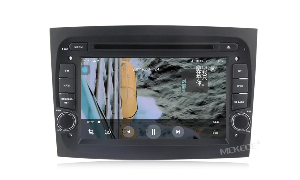MEKEDE " Android 9,1 4 ядра автомобильный DVD gps плеер для FIAT DOBLO радио 2 Гб ОЗУ+ 32 Гб ПЗУ DAB USB 1080P DVR wifi BT навигационная карта
