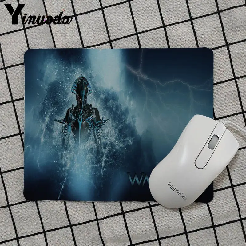 Yinuoda warframe hero игра уникальный настольный коврик игровой коврик против скольжения ноутбука PC коврик для мышки игровой коврик