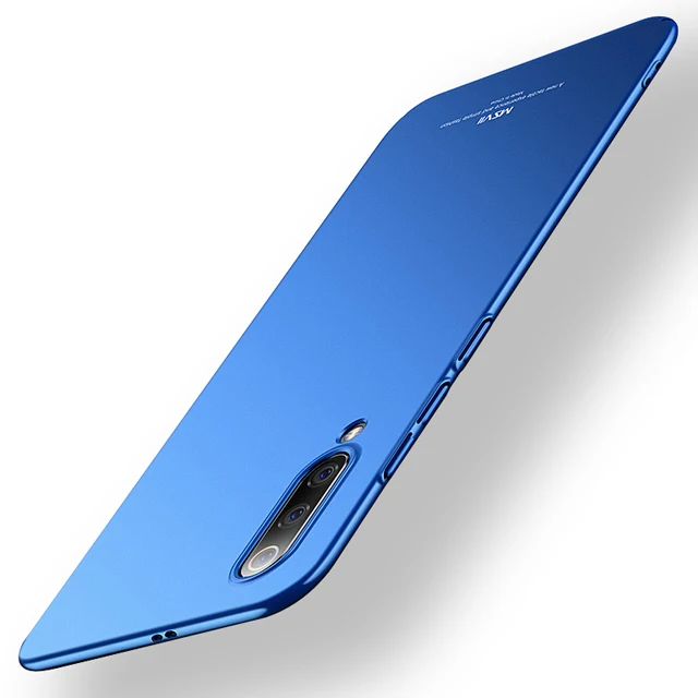 Blue Для Xiaomi mi 9 8 SE чехол MSVII Жесткий ПК полная защита Матовый чехол ультра тонкий матовый чехол для Xiaomi mi 9 mi 9 8 Pro Lite чехол - Цвет: Blue