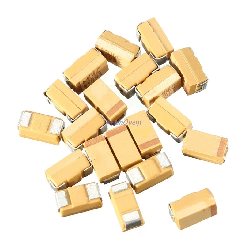 Танталовый конденсатор 20 шт./лот A 3216 47 мкФ 6 3 В 476C SMD | Электронные компоненты и