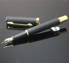 Шариковая ручка dika wen K9, деловая ручка для письма, черная Грубая поверхность и серебряная ручка для перьевой ручки