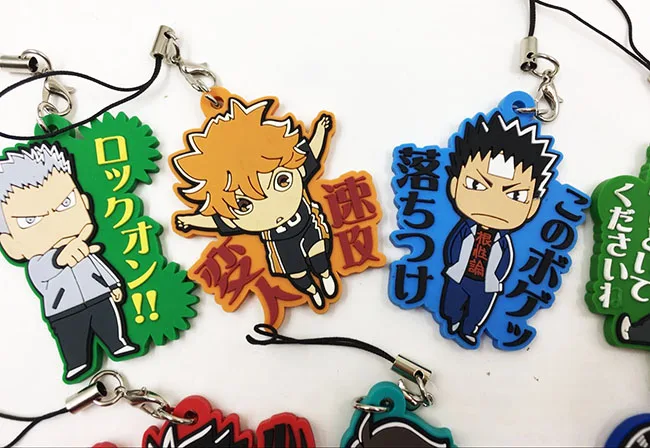 7 шт./лот кошмарным аниме брелок Oikawa Tooru Kozume Kenma Kuroo Tendo Сатори Koutarou Хината