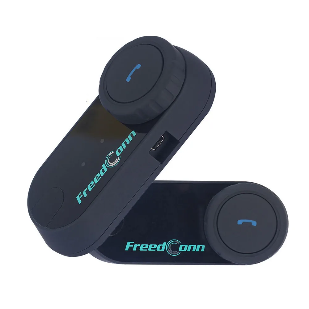 2 шт. FreedConn FM Интерком 100 м Bluetooth мотоциклетный шлем T-COM OS домофон гарнитура мягкий микрофон для 3 всадников