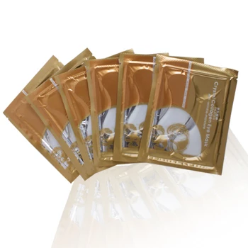 Комплект из 3 предметов с украшением в виде кристаллов коллагеновая Золотая