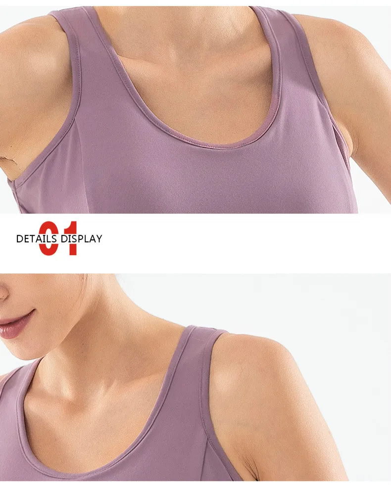Imlario Flowy Strap Tie Athletic Fitness Bra Open Back Women Gym Bodybuilding BrasTank High Impact Aerial Yoga Dance Crop Top