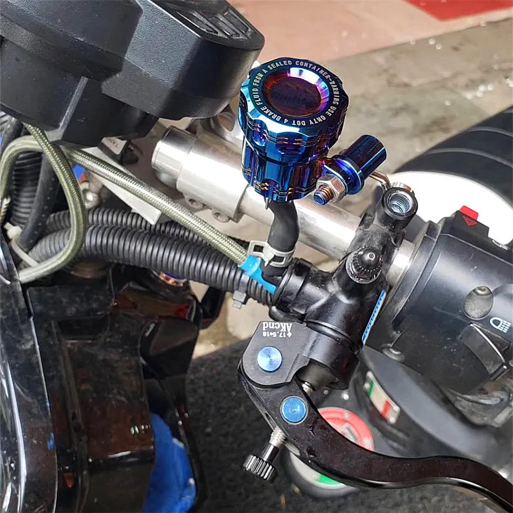 Резервуар для мотоцикла бак жидкости и масла с кронштейном тормозной главный
