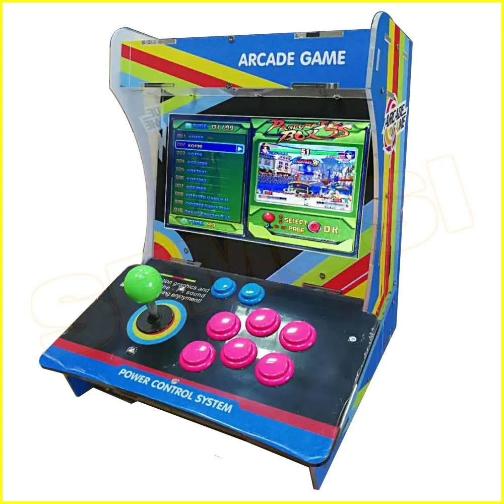 Raspberry Mini аркадная файтинговая игра 1299 в 1 / 999 коробке игровая консоль с 10-дюймовым