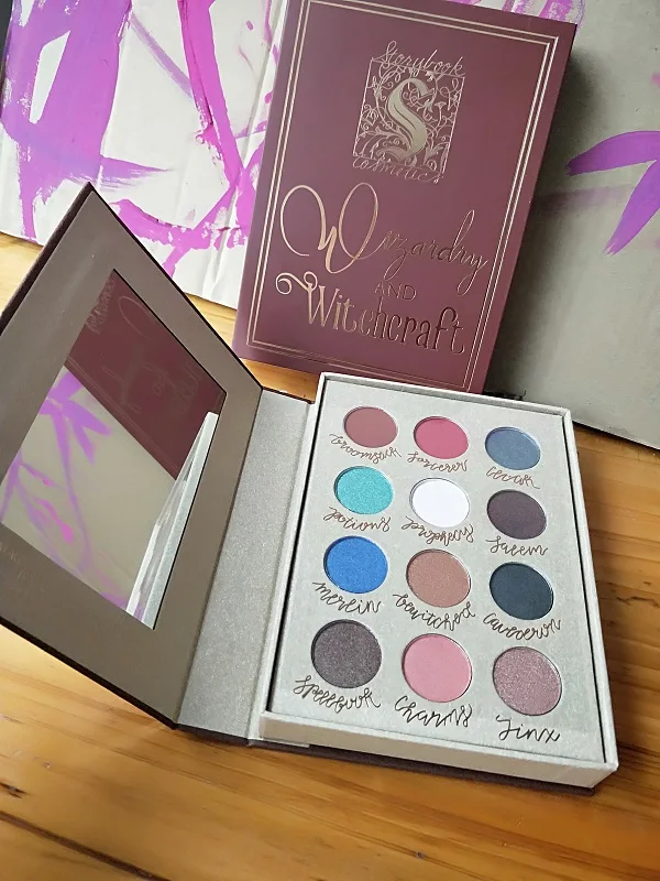 Storybook Cosmetics волшебство и колдовство тени для век Палитра 12 цветов означает что