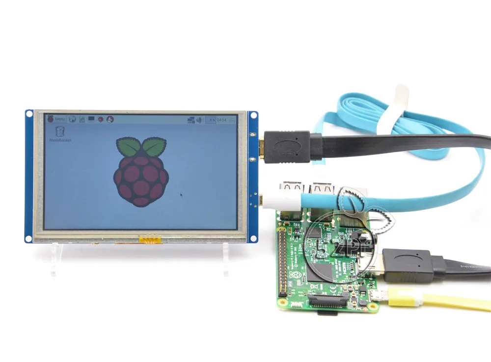 52pi Малина 5 дюймов HDMI ЖК дисплей Дисплей 800x480 Сенсорный экран TFT Панель Модуль и