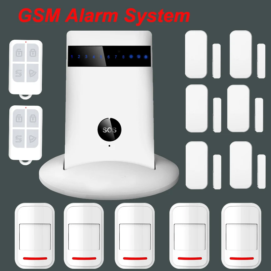 G15 Android IPhone App GSM Главная охранной безопасности ALARME Системы комплект|kit kits|kit gsmkit alarme