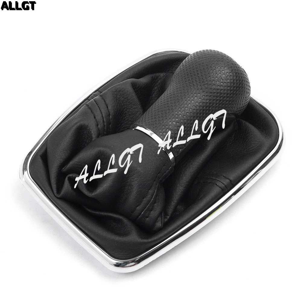 5 Скорость рукоятка рычага переключения передач ручного полный кожаный чехол для