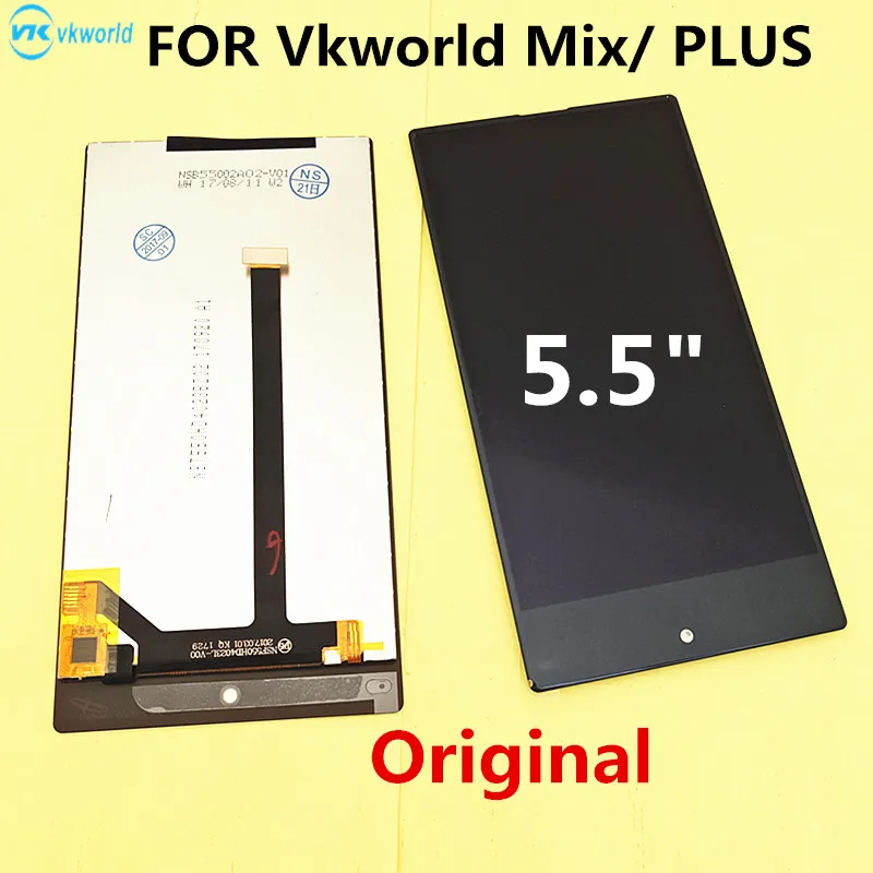 Оригинальный Для VKworld MIX PLUS ЖК-дисплей + кодирующий преобразователь сенсорного