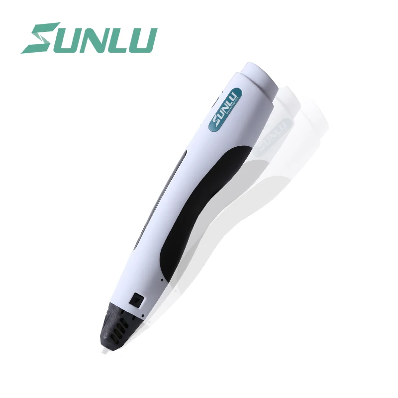 SL-400A-White Новые поступления 3D ручки SUNLU SL-400A поддержка PCL нити Самая низкая температура лучший подарок для детей волшебная ручка - Цвет: SL-400A-White