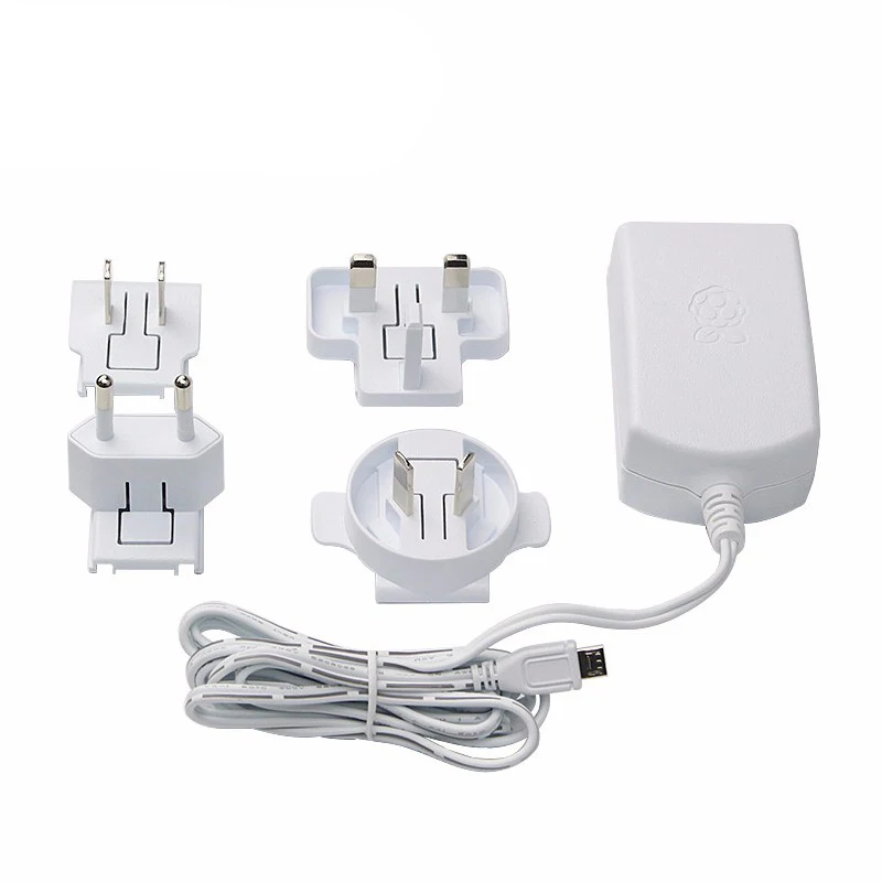 Raspberry pi аксессуары официальный 3 Model B/B + 5 1 V 2.5A Micro USB адаптер питания зарядное