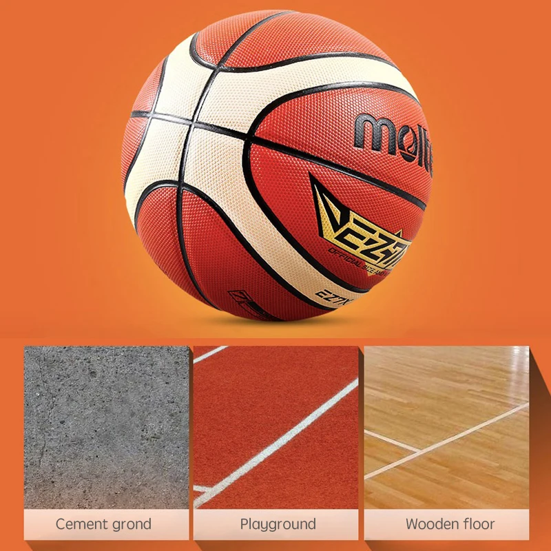 Оригинальный Баскетбольный Мяч Molten EZ7X/EZ6X/EZ5X Официальный Размер 7/размер
