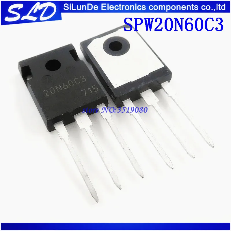 

Free Shipping 10pcs/lot SPW20N60C3 20N60C3 TO-247 new and Original IN STOCK