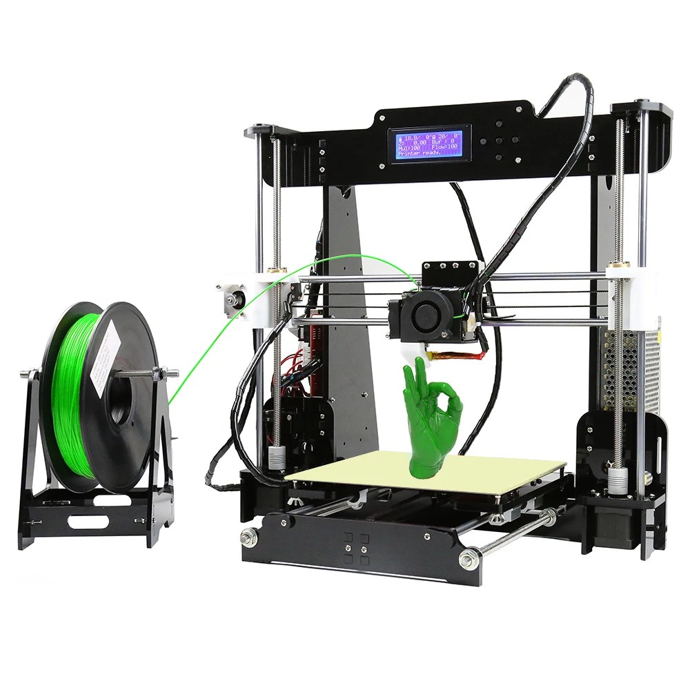 Anet Нормальный/автоматический уровень A6 A8 Impresora 3d Принтер Комплект Большой размер