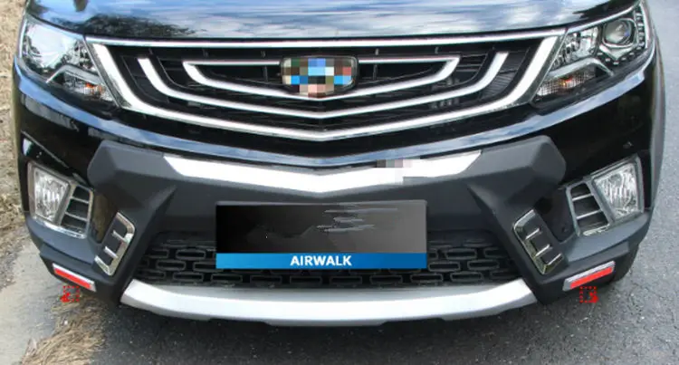 Для Geely Emgrand X7 EmgrarandX7, EX7, FC SUV, Vision X6, NL4, автомобильная накладка на педаль тормоза, автомобильный бампер