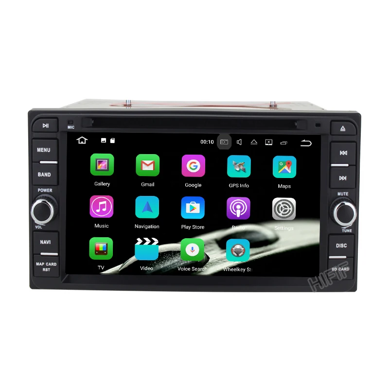 Android 10 4G DSP IPS экран автомобильный DVD GPS для Toyota универсальный RAV4 COROLLA VIOS HILUX Terios Land
