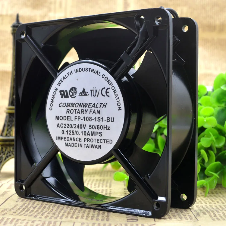 AVC 220V/240V FP 108 1 S1BU 0.125A/0.1A 120X120X38MM|Кулеры и системы охлаждения компьютера| |