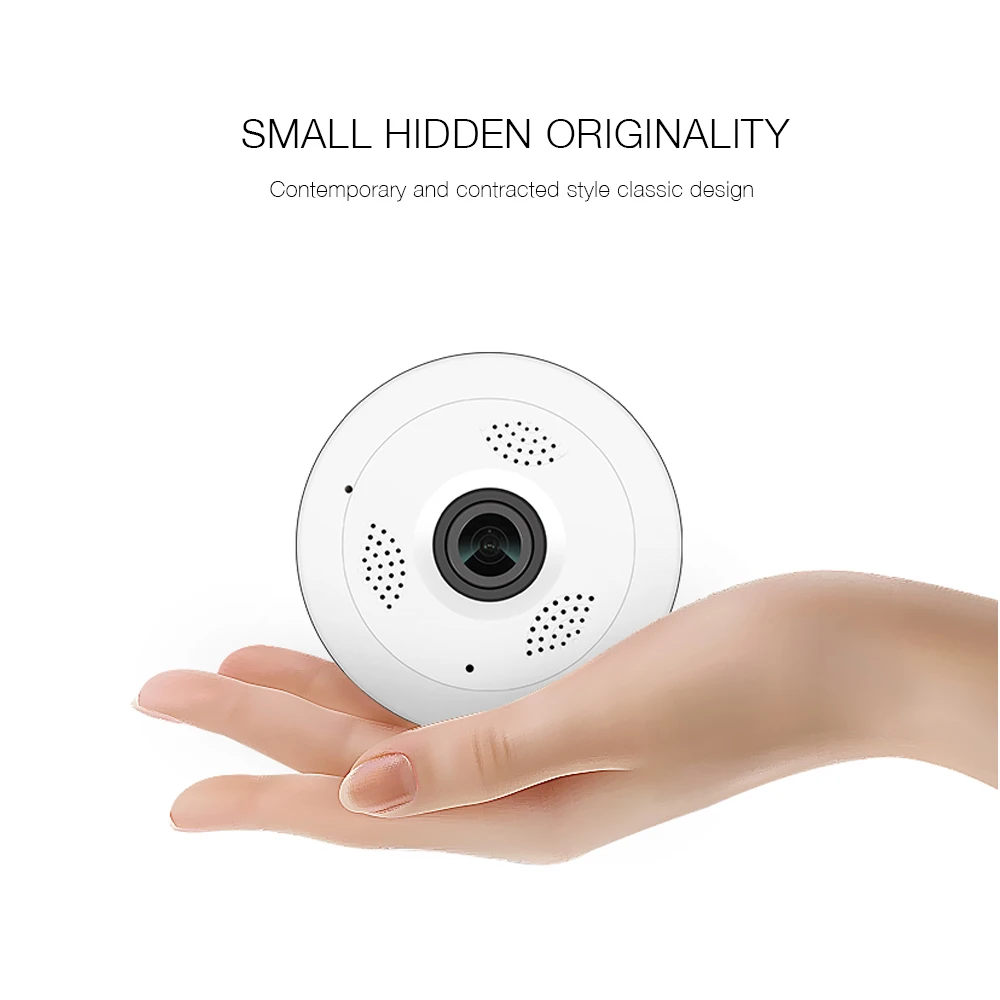 Apleye мини 1080 P IP Камера V380 360 градусов панорамный Беспроводной Fisheye P2P 960 HD Smart Security