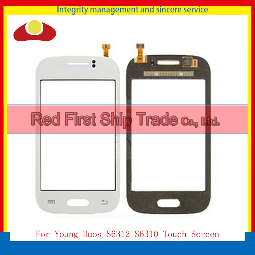 Высокое качество для samsung Galaxy Young Duos S6312 S6310 Сенсорный экран планшета Сенсор Панель