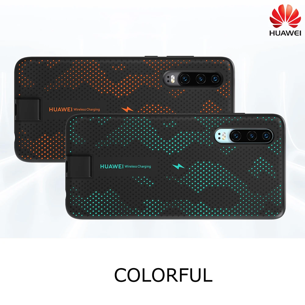 Huawei P30 беспроводной зарядный чехол 10 Вт беспроводной Быстрый зарядный чехол s huawei P30 встроенный магнитный автомобильный держатель полный задний Чехол Для Телефона