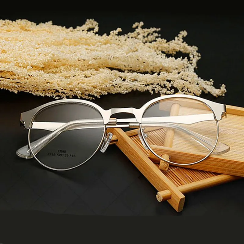 Винтажные модные очки с прозрачными линзами брендовые дизайнерские