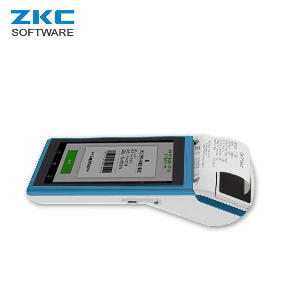 ZKC5501 GPRS 3G WiFi Android планшетные компьютеры Розничная точка продажи с системой