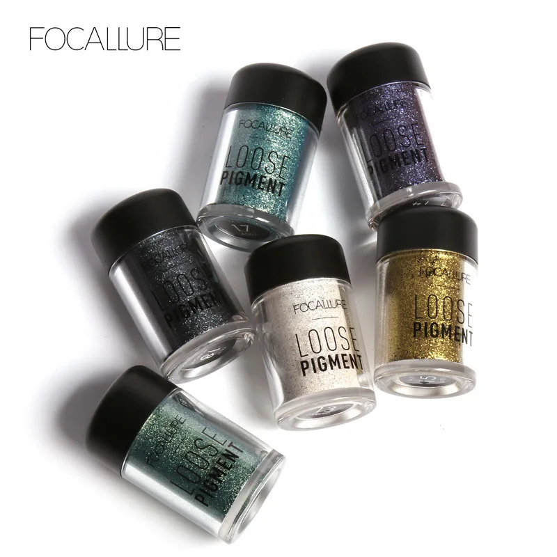 FOCALLURE 18 цветов Блеск тени для век косметический макияж алмазные губы свободный