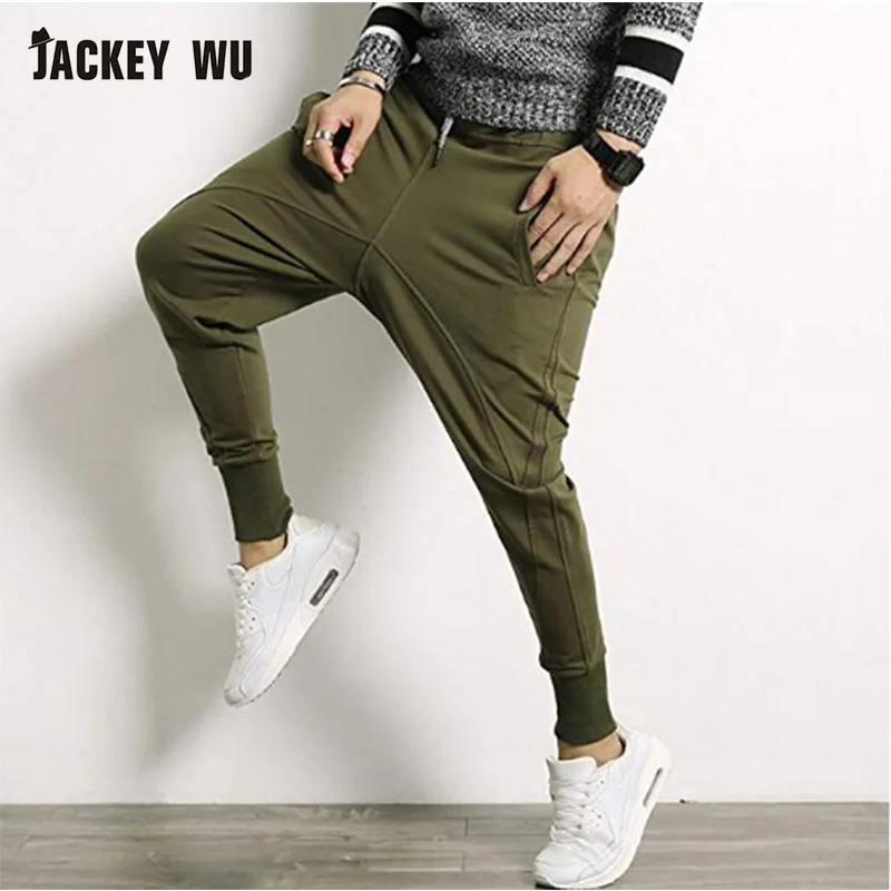 JACKEYWU бренд брюки для девочек мужчин Мода 2019 г. джоггеры повседневное пот Slim Fit