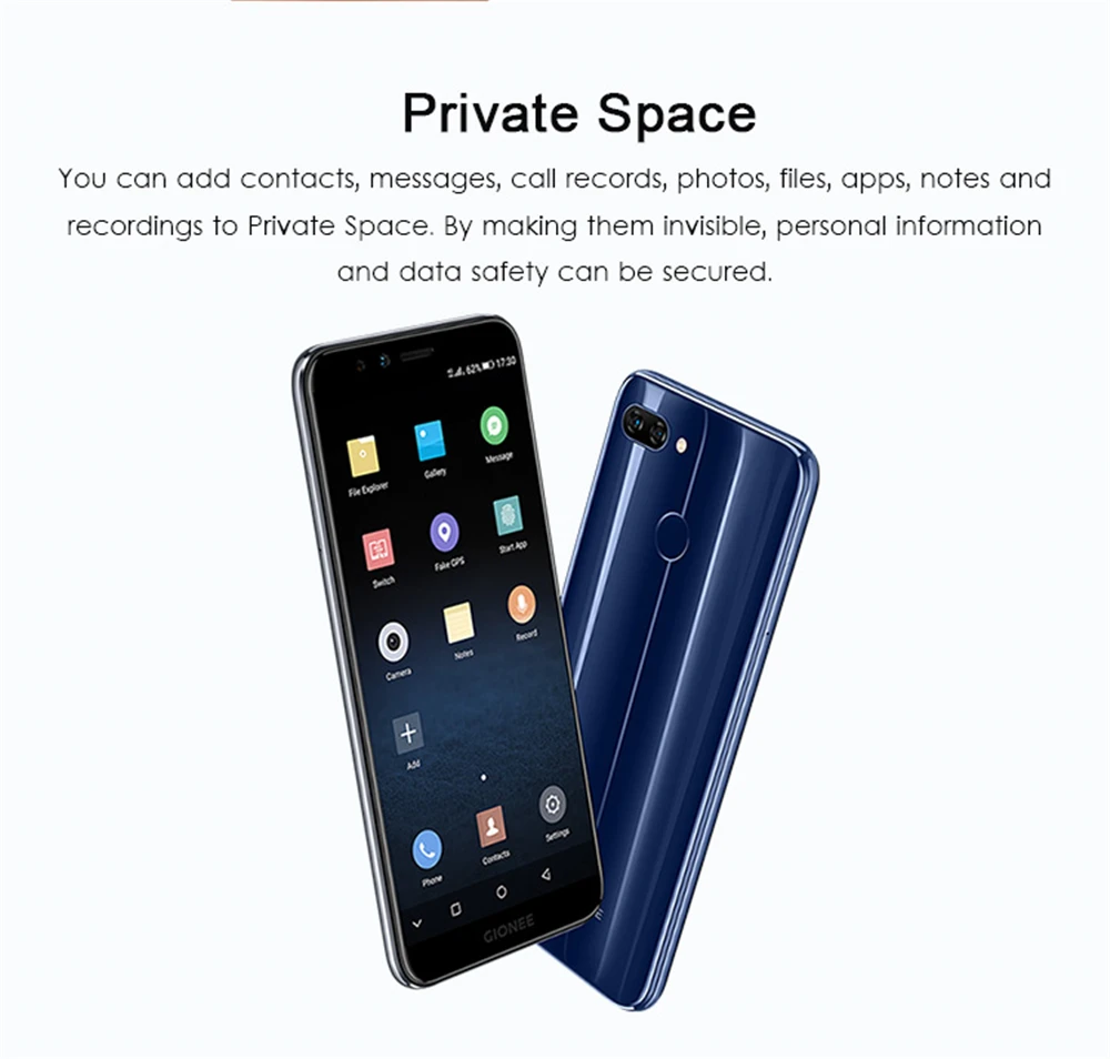 GIONEE S11 lite Mobilephone Octa Core 4G RAM 32G ROM 3030mAh Display 5.7" 18:9 Front 16.0MP Camera Snapdragon MSM8937 Smartphone