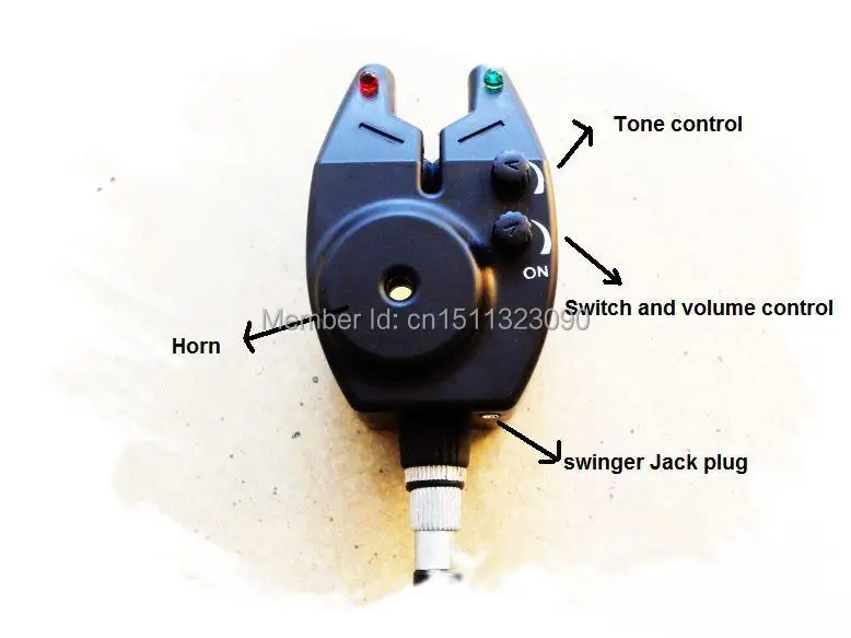 Бесплатная доставка высококачественный электронный сигнализатор укуса рыбы на