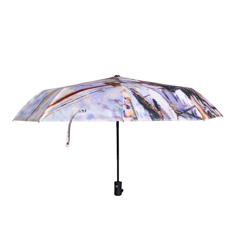 Автоматический Женский дождевой Зонт Parapluie для мужчин анти УФ складной зонт с