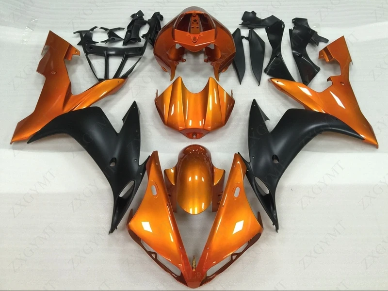 Обтекатели YZF R1 2004 2006 золотого и черного цвета наборы обтекателей для YAMAHA YZFR1