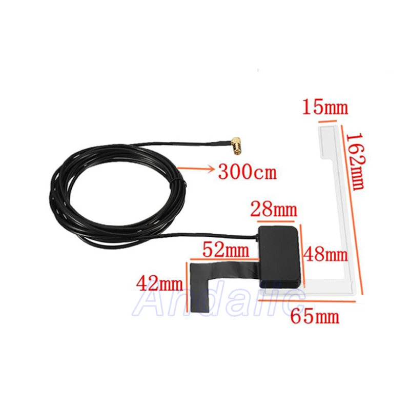 DAB радио приемник + автомобильная антенна с USB адаптером для Android автомобильный