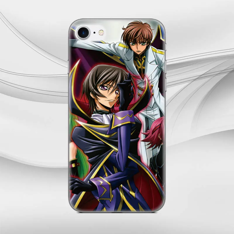 Цельный Code Geass чехол для телефона для LG Nexus 5x Q6 Q7 V30 V40 V50 G6 G7 G8 ThinQ K11 K10 K9 K8 X Мощность 2 3 Stylo 4 5 Крышка