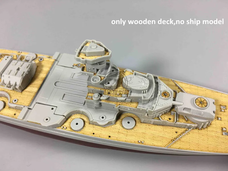 Деревянная колода в масштабе 1/700 для немецкого Battleship Tirpitz Trumpeter 05712 модель 1944 наборы|Наборы сборки моделей| |