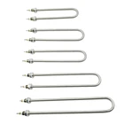 U-образный нагревательный элемент для воды, 220 В переменного тока, 1-4 кВт, нагревательная трубка для солнечной батареисауны, нагревательные трубки для жидкости