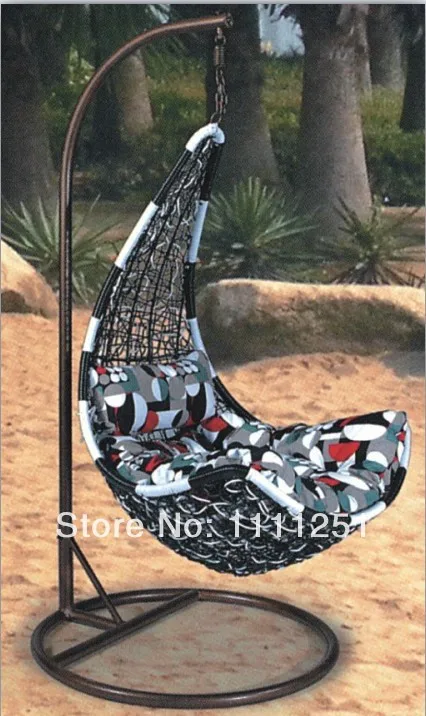 Горячие продажи Ротанга садовые качели стул | Мебель
