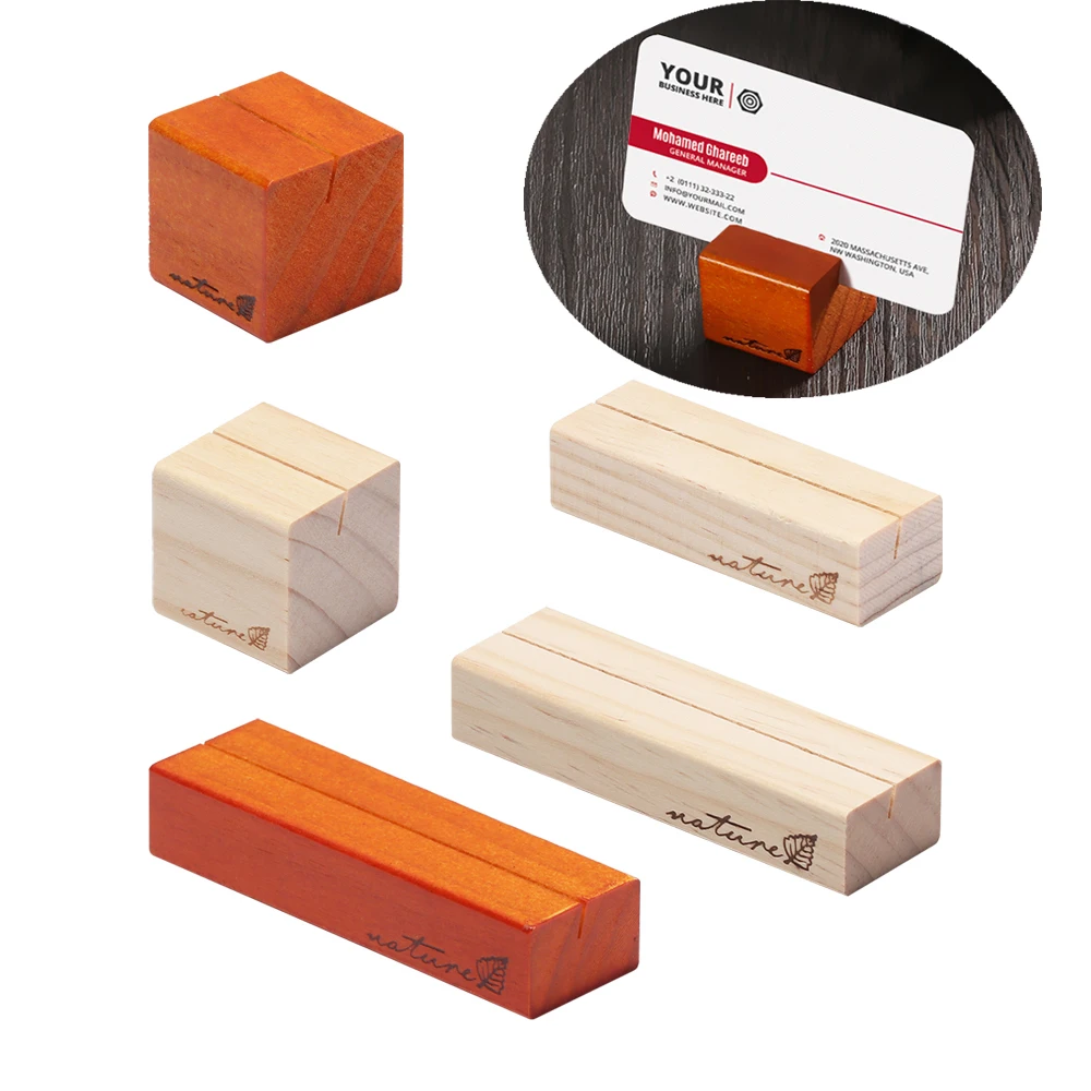 1 шт. зажимы для записей из натурального дерева держатель фотографий повестки дня