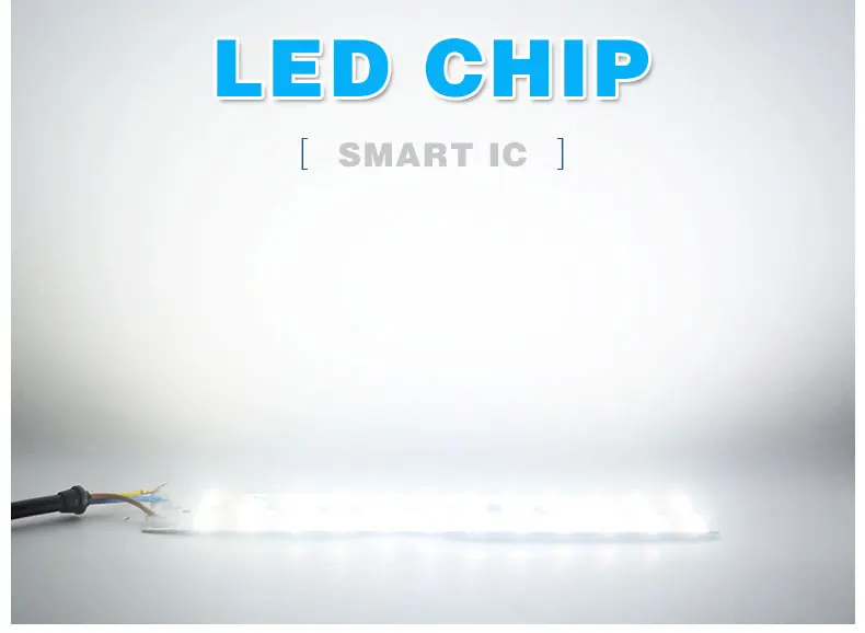 Умный IC SMD СВЕТОДИОДНЫЙ светильник 50 Вт AC 220 В SMD2835 DIY для наружного прожектора для сада холодный белый теплый белый