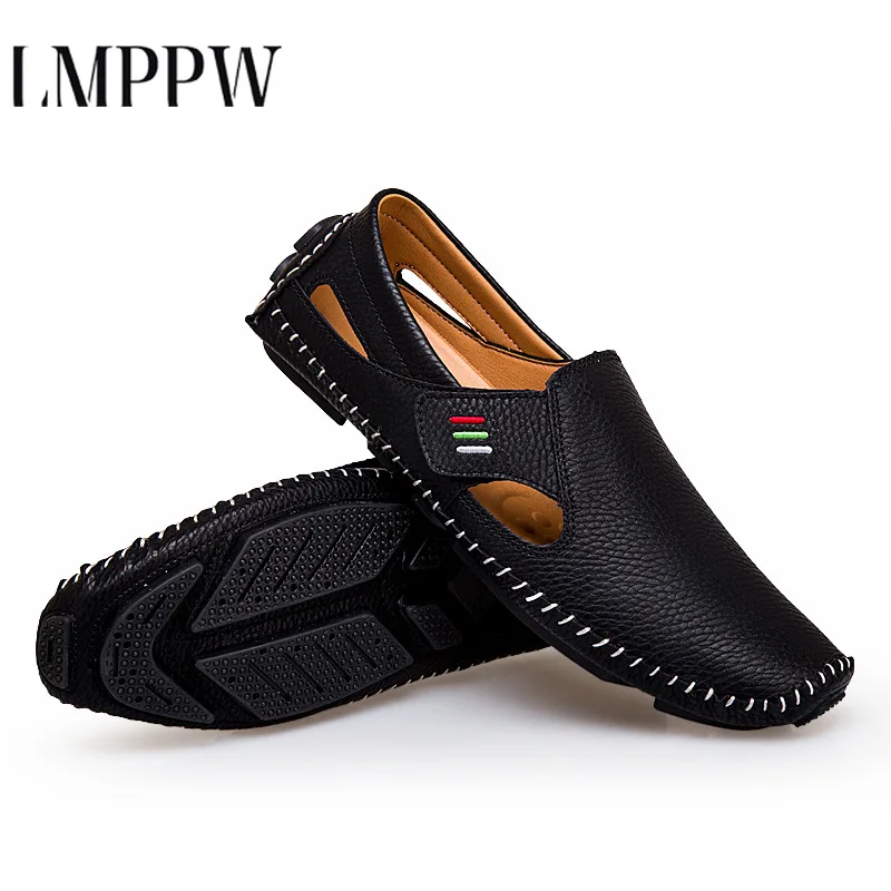 2021 New Brand Fashion Summer Style Soft Moccasins Men Loafers High Quality Flats Gommino Driving Leather Shoes Big Size 2a | Обувь
