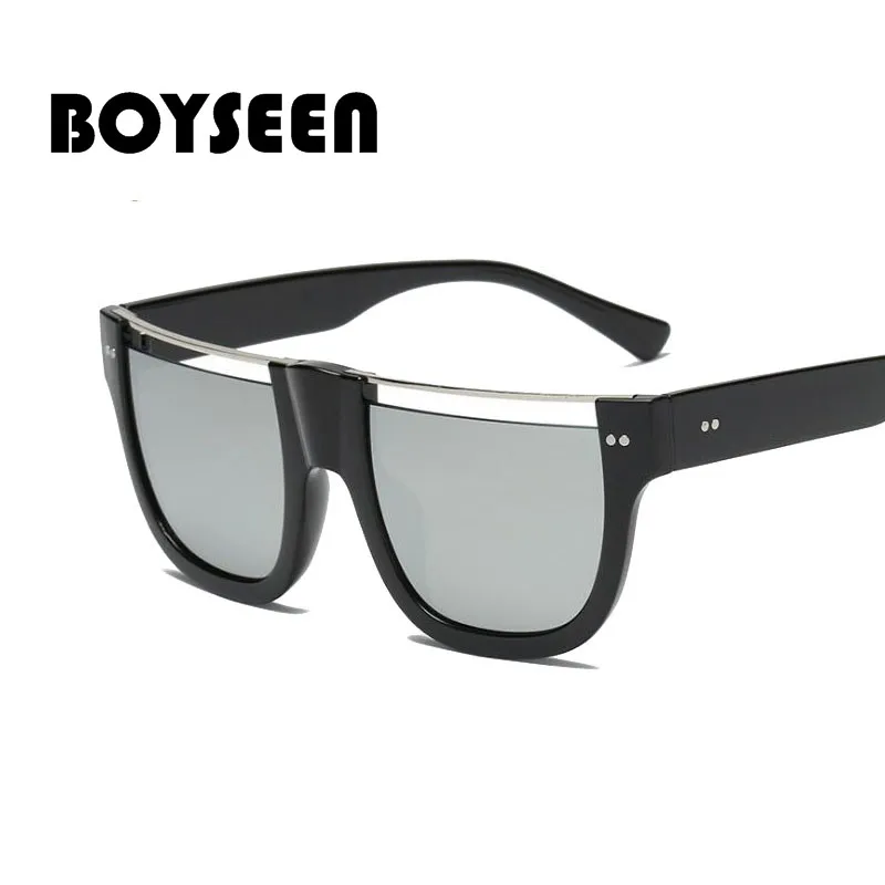 Женские солнцезащитные очки BOYSEEN Летние Стильные Солнцезащитные с заклепками UV400
