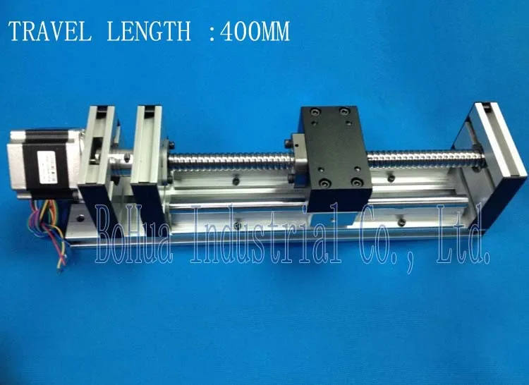 Линейный привод для сценического привода длина 400 мм самостоятельного